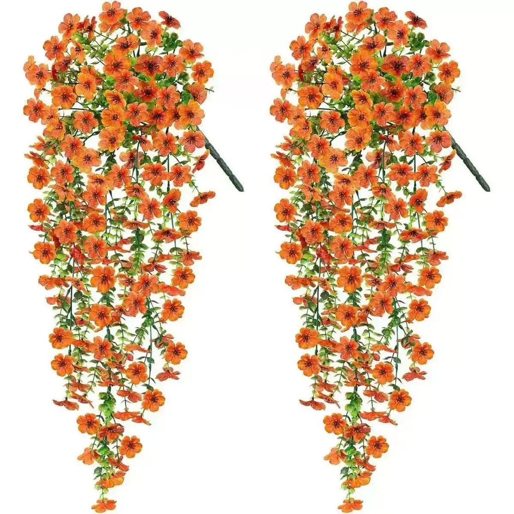 Artificial Hanging Sunflower Decoration – Weather Resistant Faux Sunflower Flower Bunch for Home Garden, Wedding, Patio & Outdoor Decor