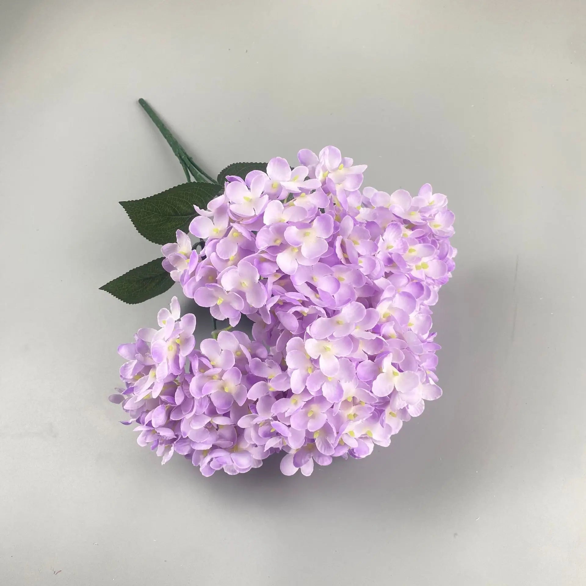 Artificial Hydrangea Bouquet – 5 Heads Silk Flowers