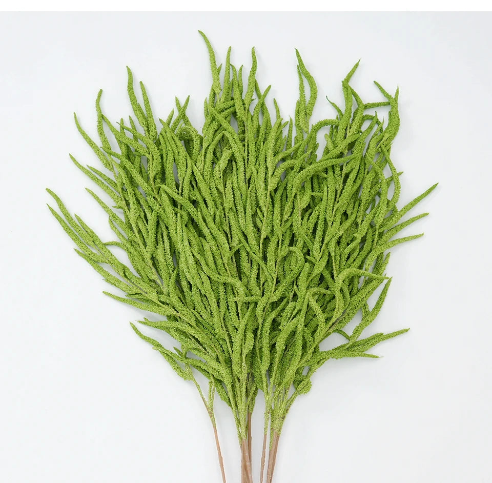 Artificial Green Foxtail Vine – Hanging DIY Floral Grass