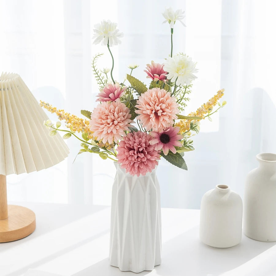 Artificial Chrysanthemum Bubble Bouquet