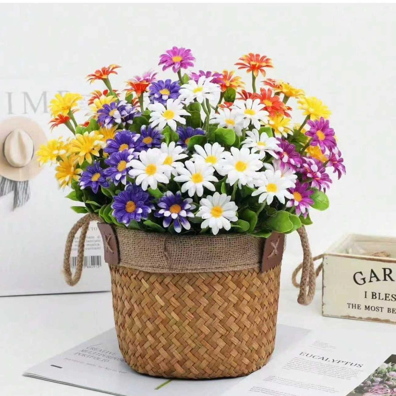 Bulk Artificial Daisy Outdoor Silk Bushel