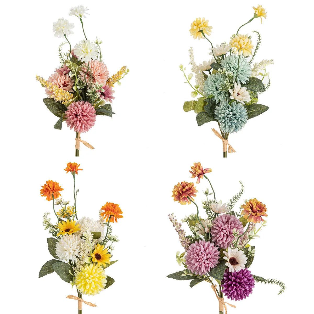 Artificial Chrysanthemum Bubble Bouquet