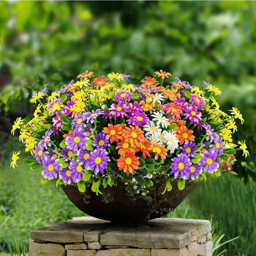 Bulk Artificial Daisy Outdoor Silk Bushel