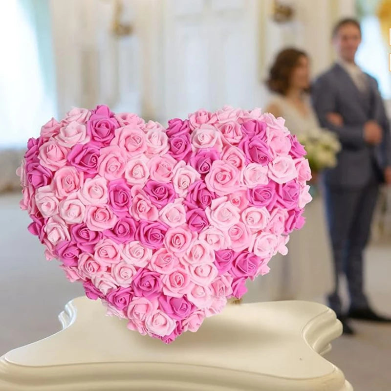 10/20/50PCS Artificial Foam Rose Flowers Bulk – PE Faux Rose Heads