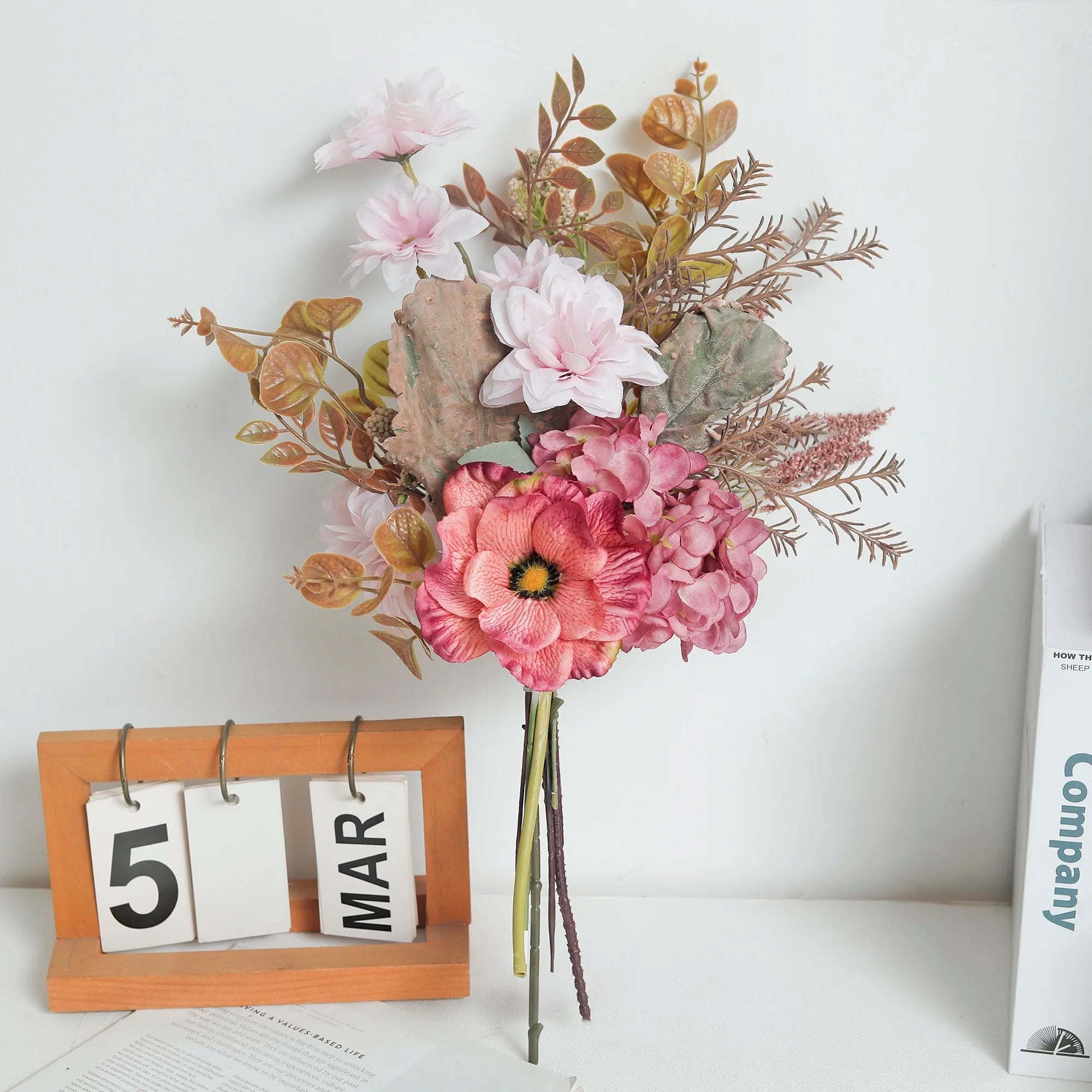 Artificial Anemone Bouquet – Real Touch Silk Fall Flowers