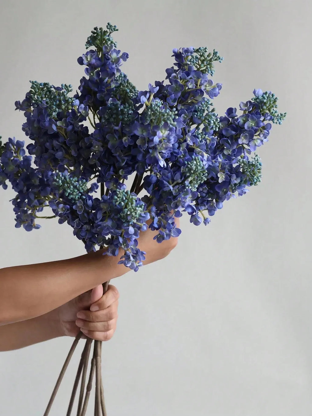 Artificial Purple Lilac Branch – 24.8" Real Touch Flowers