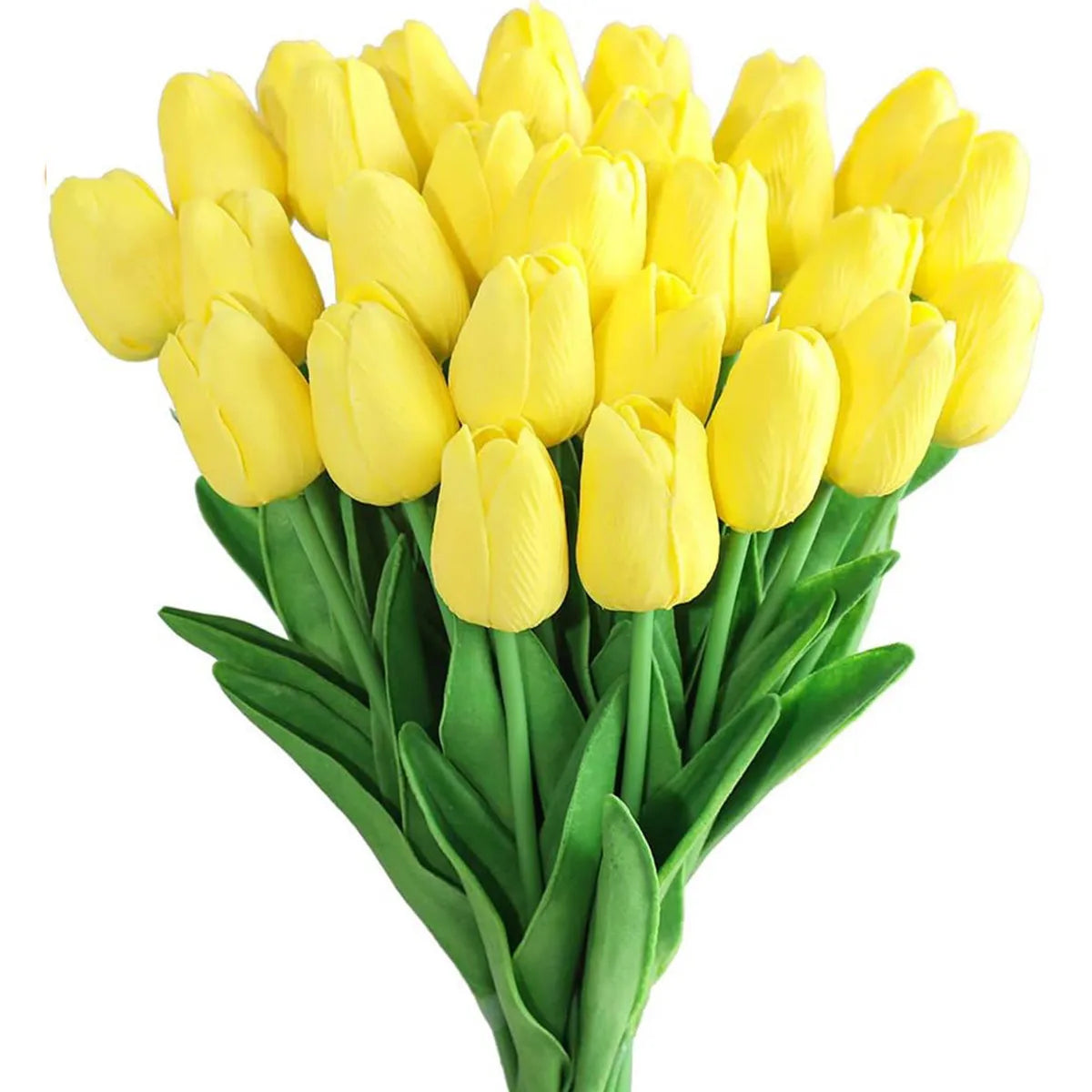 Real Touch Artificial Tulip Flowers Bulk (10/30pcs) – Premium Latex Faux Tulips