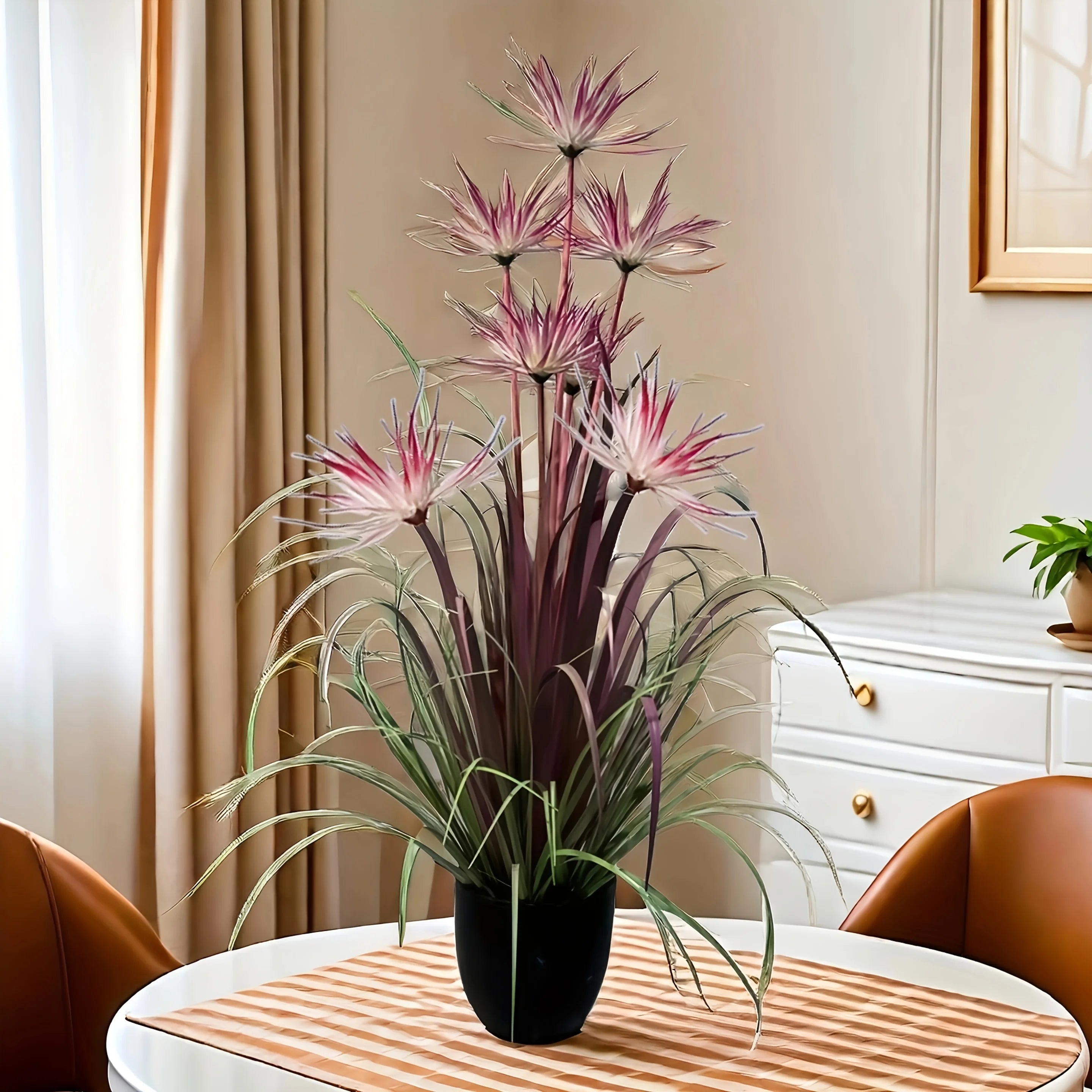 2pcs Purple Tropical Bird of Paradise Artificial Plant – Indoor & Outdoor