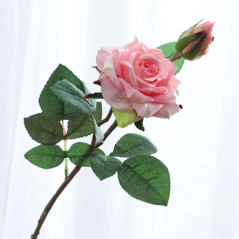 Bulk Artificial Big Silk Rose Stem