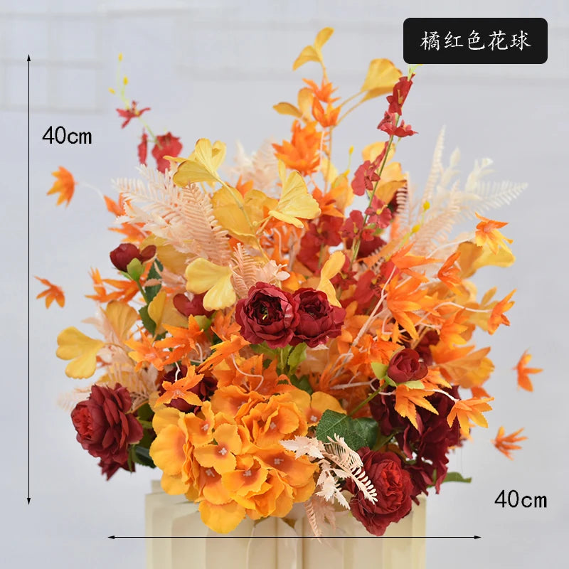 Artificial Rose Flower Ball Bulk – Silk Classic Wedding Decor
