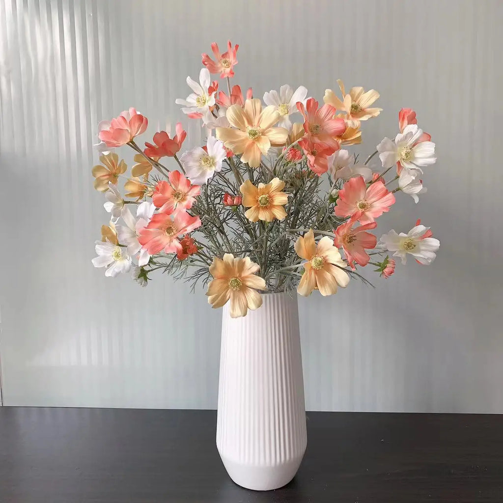 Artificial Chamomile Daisy Flowers Bulk 60cm – Silk Fake Gerbera Stem