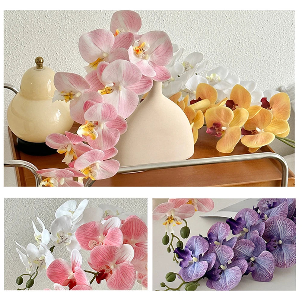 Artificial Phalaenopsis Orchid Stem – 98cm Long Faux Orchid