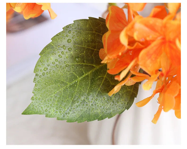 Real Touch Artificial Hydrangea Flowers Bulk – Large Latex Hydrangea Branches