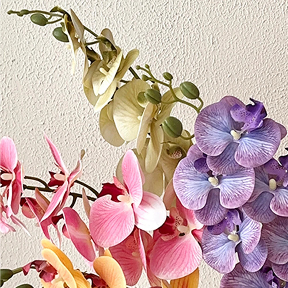 Artificial Phalaenopsis Orchid Stem – 98cm Long Faux Orchid