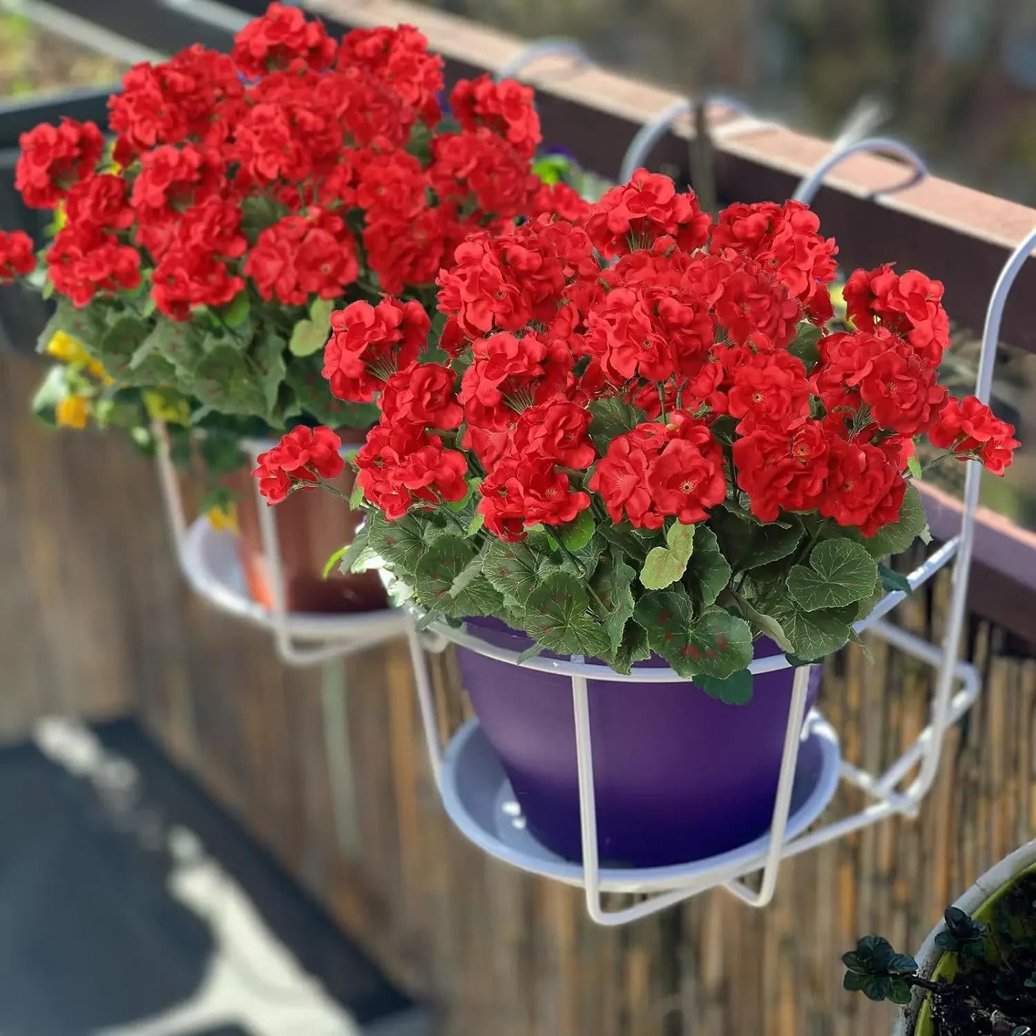 Artificial Silk Begonia Flowers Bulk – UV Resistant Outdoor
