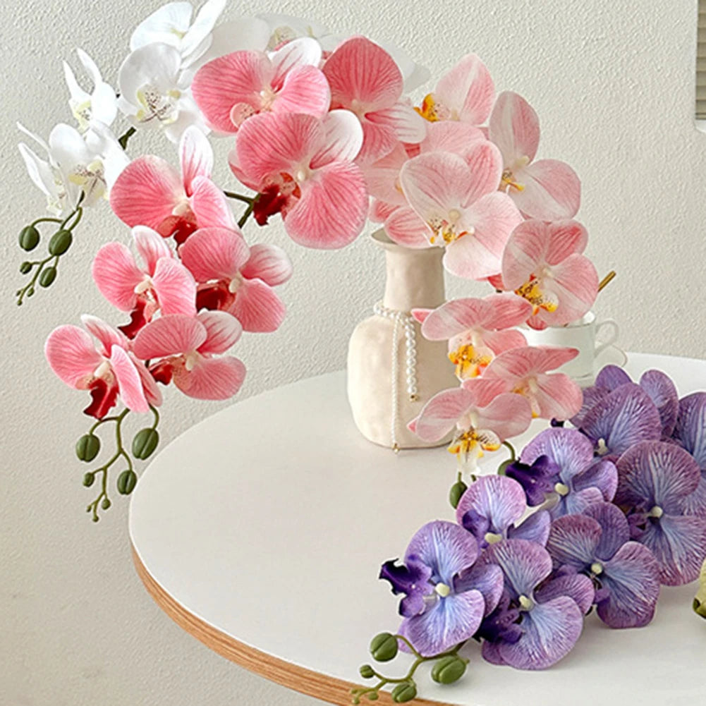 Artificial Phalaenopsis Orchid Stem – 98cm Long Faux Orchid