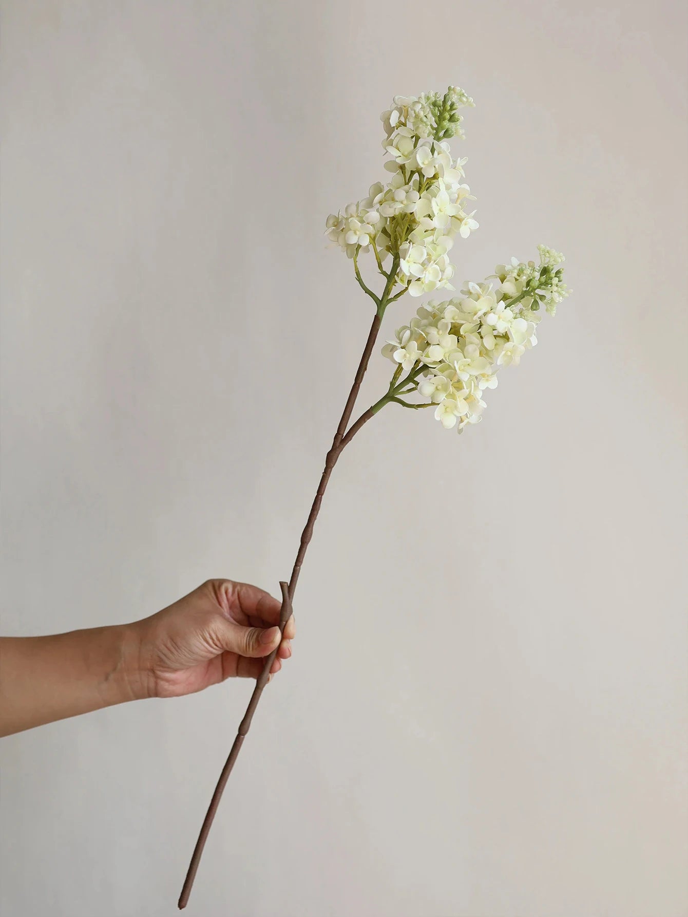 Artificial Purple Lilac Branch – 24.8" Real Touch Flowers