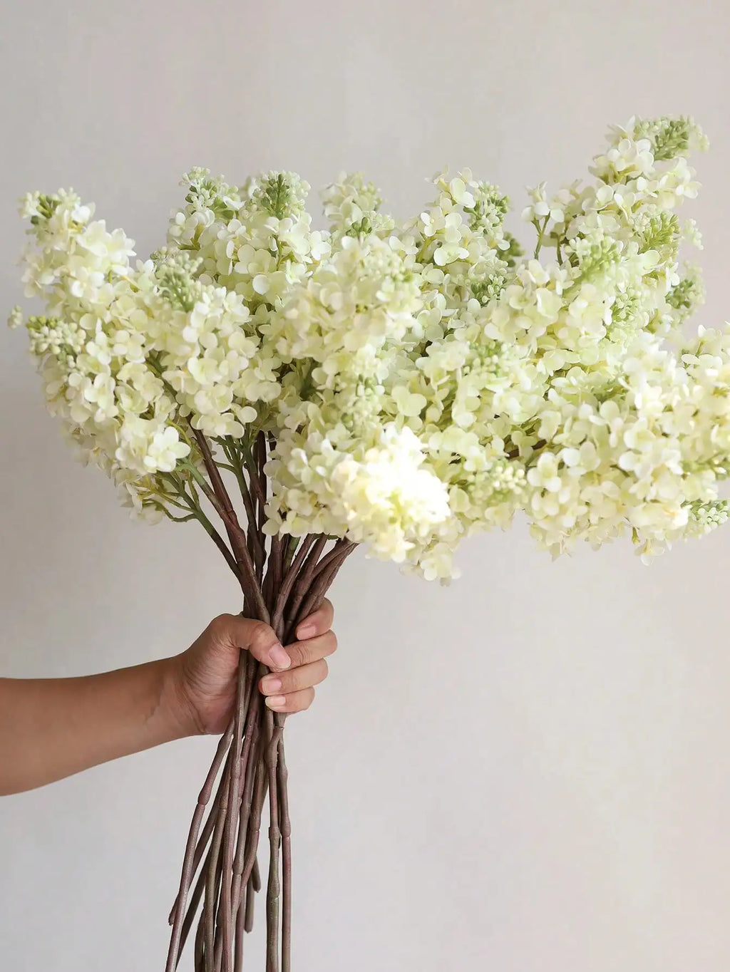 Artificial Purple Lilac Branch – 24.8" Real Touch Flowers
