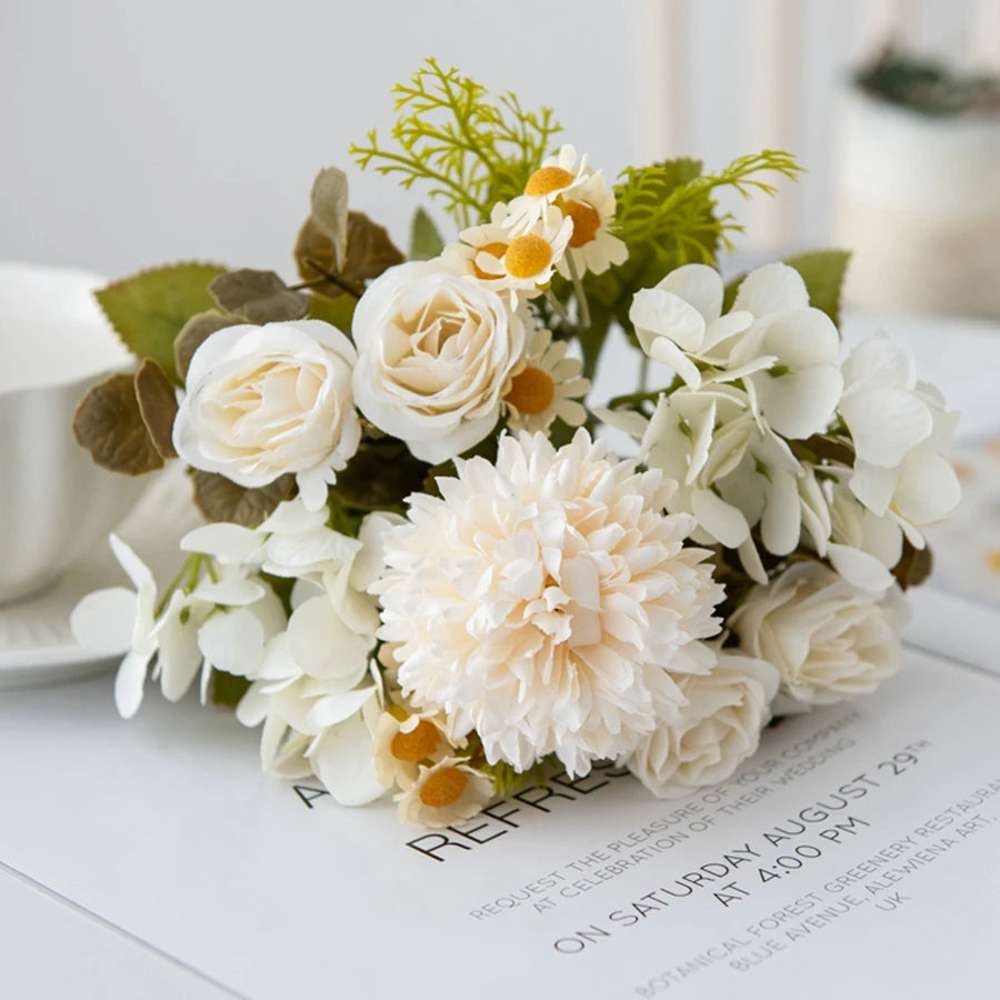 Artificial Chamomile Combination Bouquet