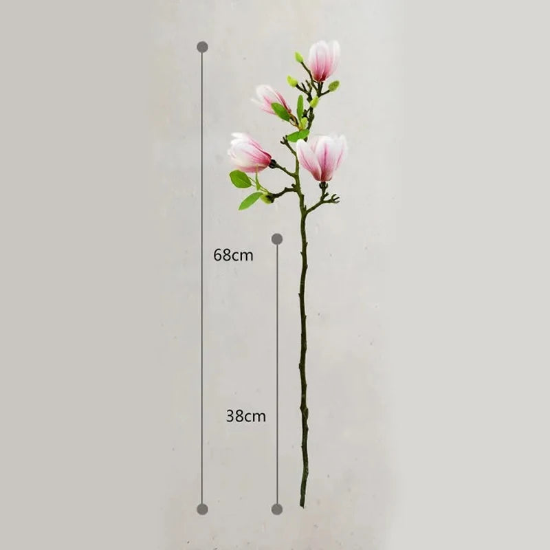 Artificial Magnolia Branch – Silk Artificial Flower Stems
