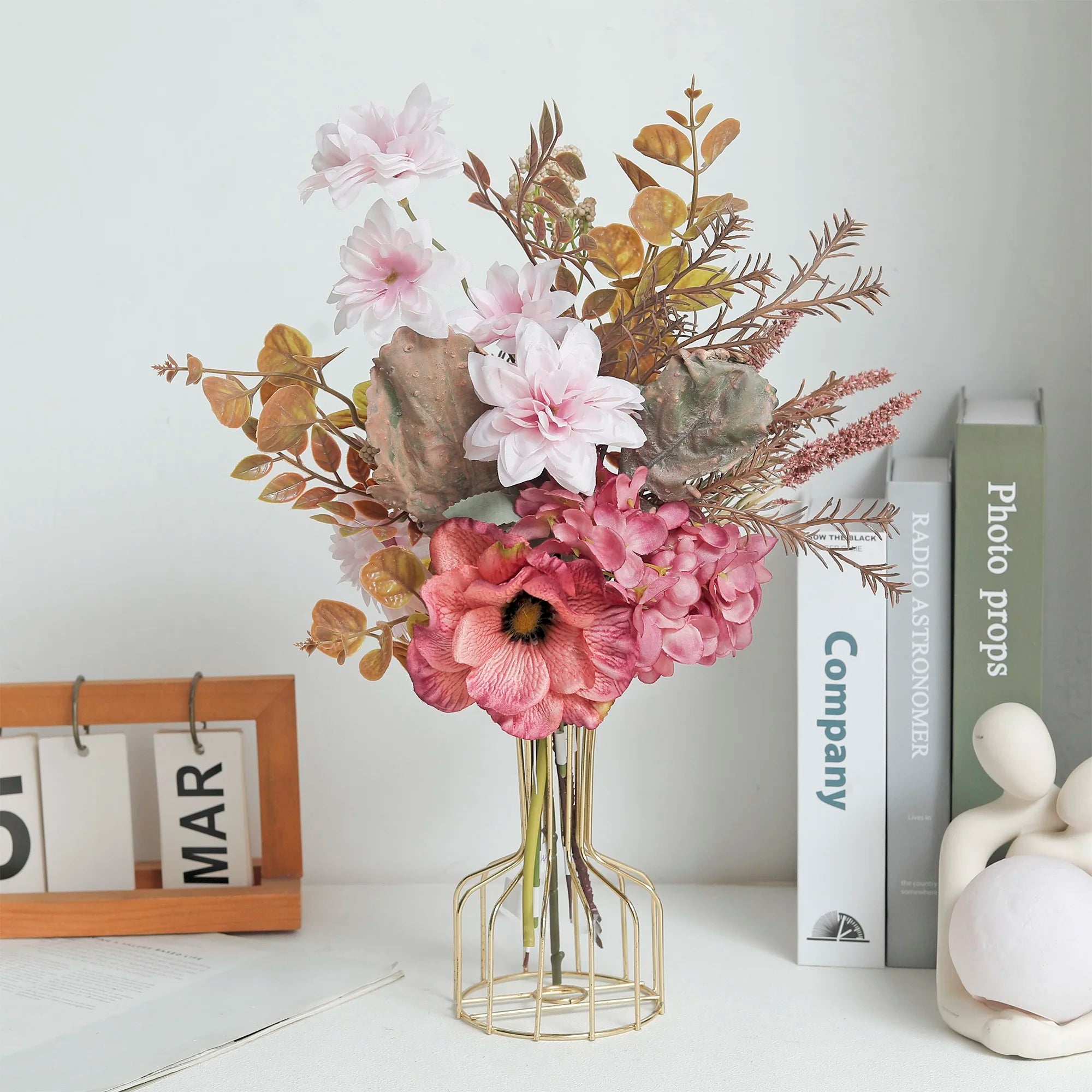 Artificial Anemone Bouquet – Real Touch Silk Fall Flowers
