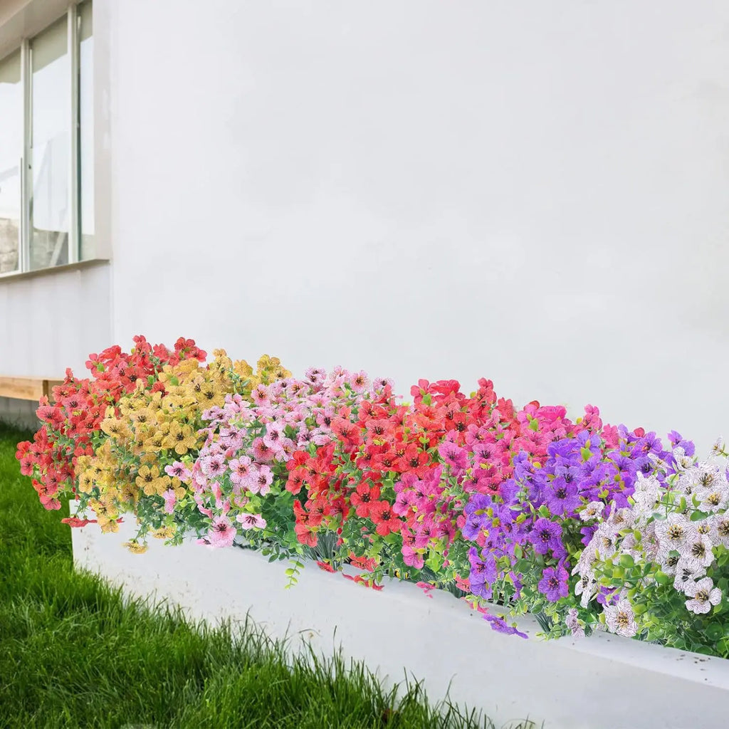 Bulk Artificial Outdoor Daisy Flower – Outdoor Hanging Greenery