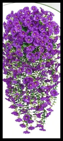 Artificial Morning Glory Flower Vine – Silk Hanging Floral Garland