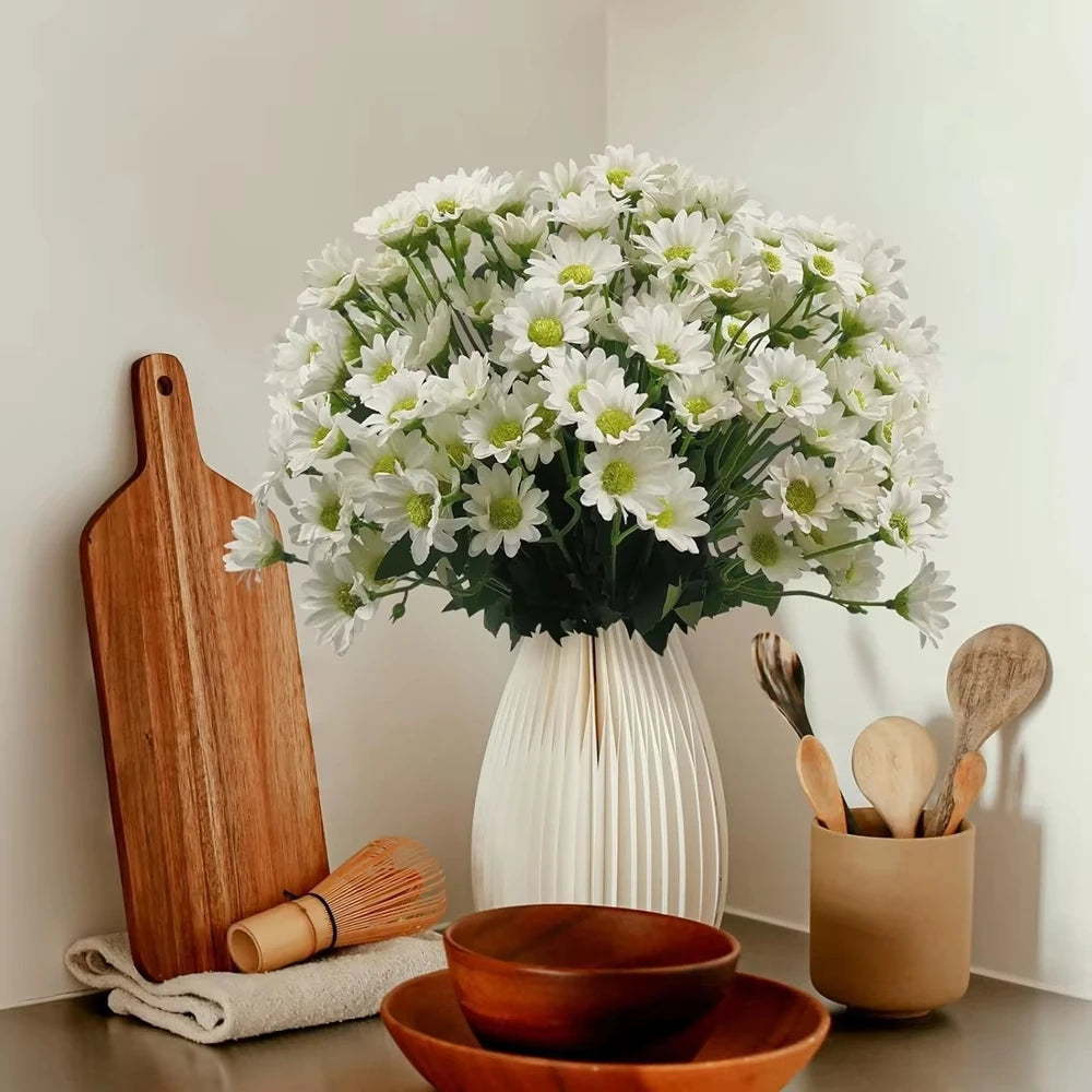 Bulk Artificial Outdoor Daisy Bushel