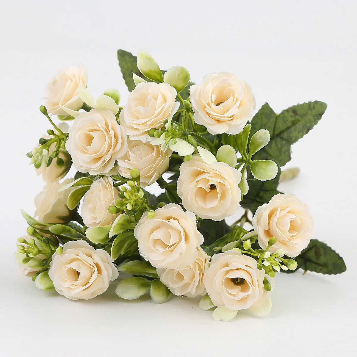 44CM Artificial Dandelion & Peony Bouquet Bulk – Faux Floral Arrangement White Pink
