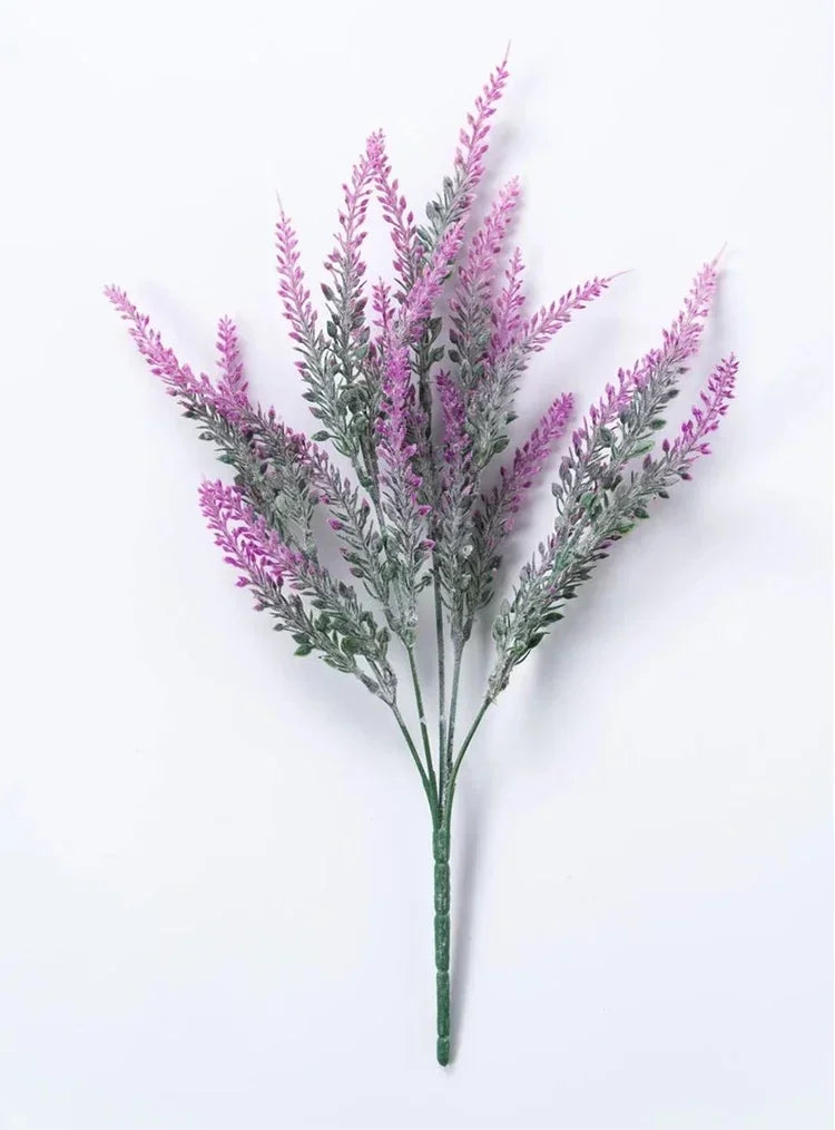 Artificial Purple Lavender Flowers – Fake Lavender Stems