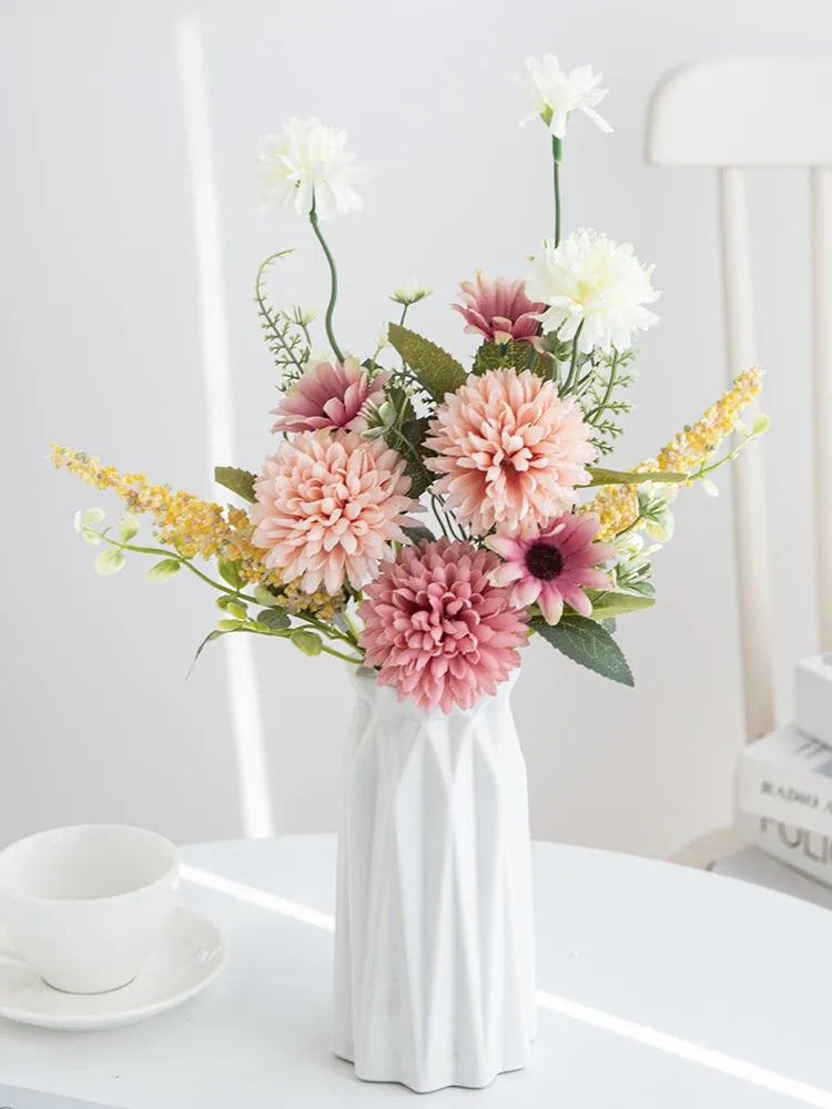 Artificial Chrysanthemum Bubble Bouquet