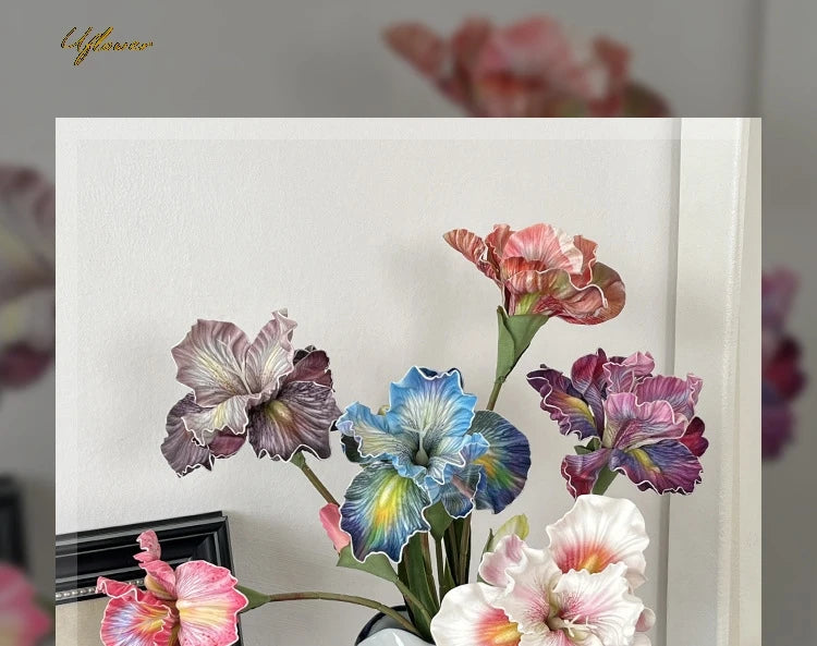 Artificial Rose & Camellia Bouquet Bulk –  Real Touch Artificial Flower