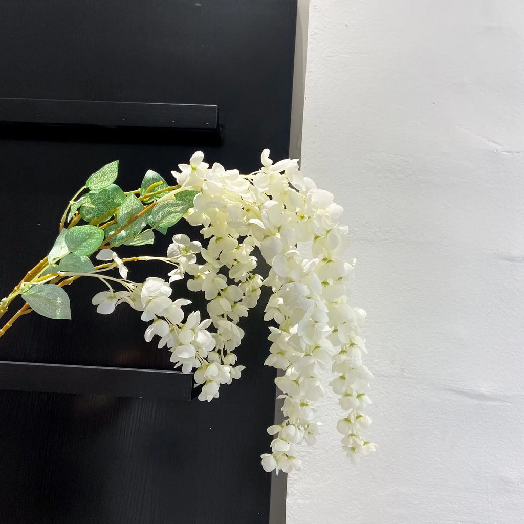 Artificial Wisteria Flower Garlands 5 Forks – Silk Hanging Vine