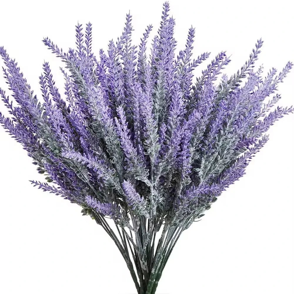Artificial Lavender Bunch Bulk – Realistic Faux Lavender Stems