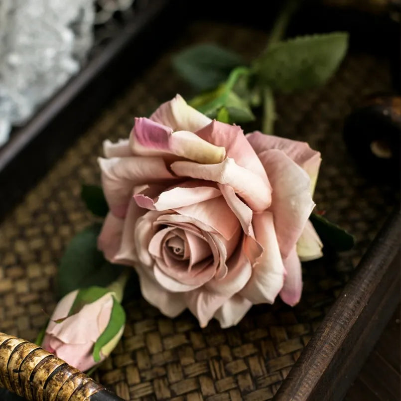 Bulk Artificial Big Silk Rose Stem