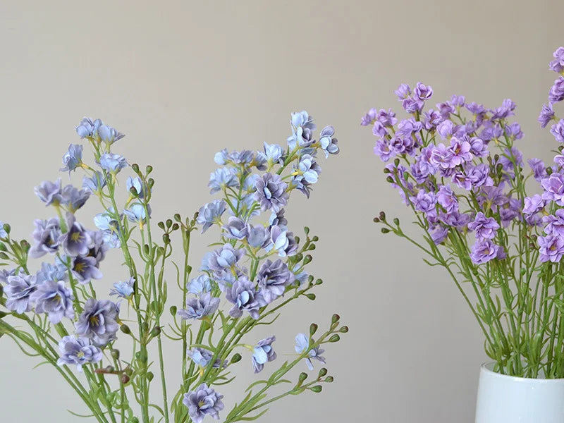 Bulk Real Touch Delphinium Flowers – Latex Silk (5PCS)
