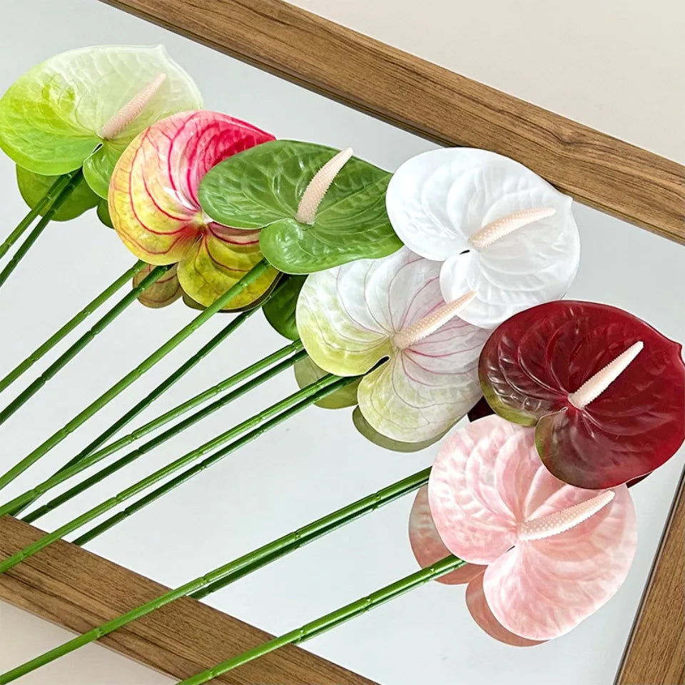 Anthurium Artificial Flowers – Flamingo Palm