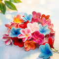 30pcs Hawaiian Plumeria Frangipani Artificial Flowers – Tropical