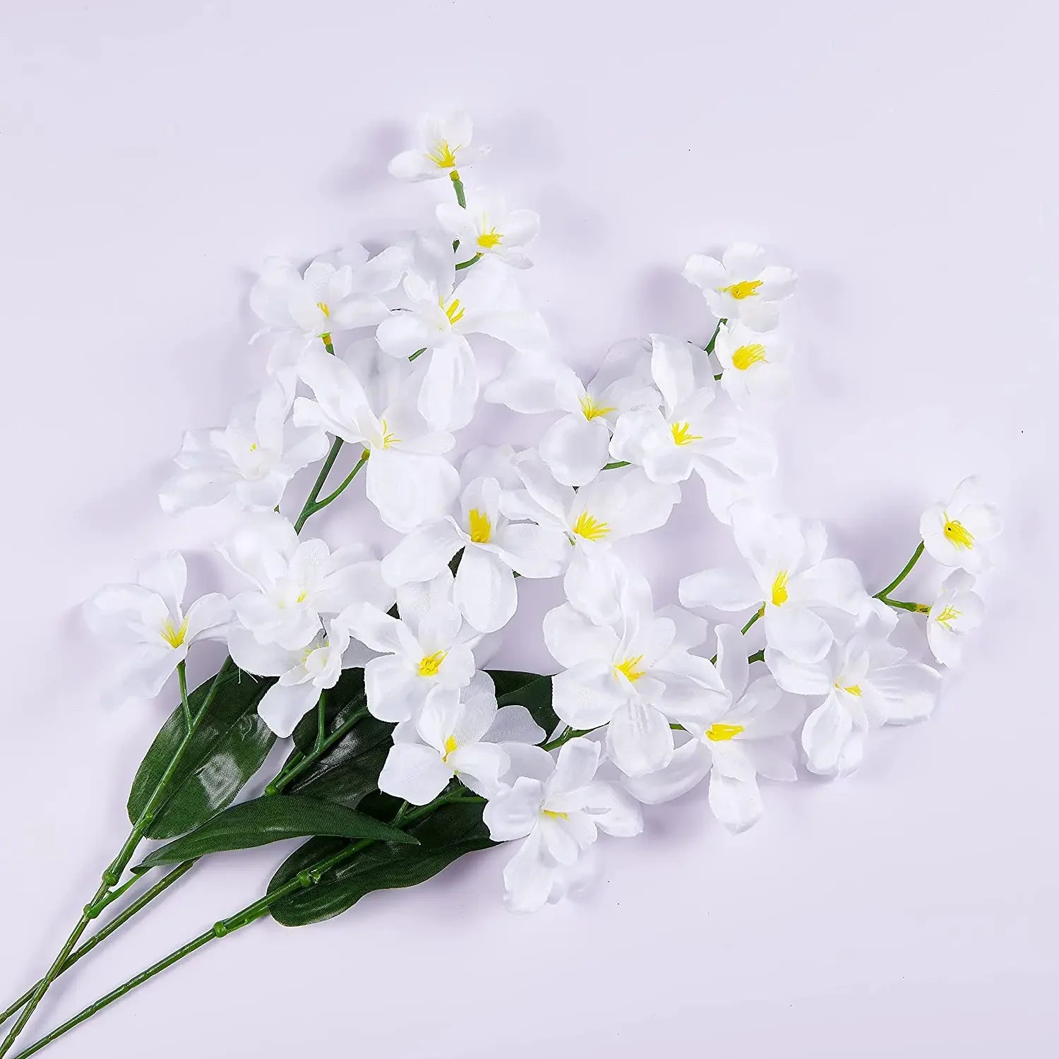 10PCS Artificial Orchid Stems Bulk – Butterfly Orchid Long Stem Faux Flowers