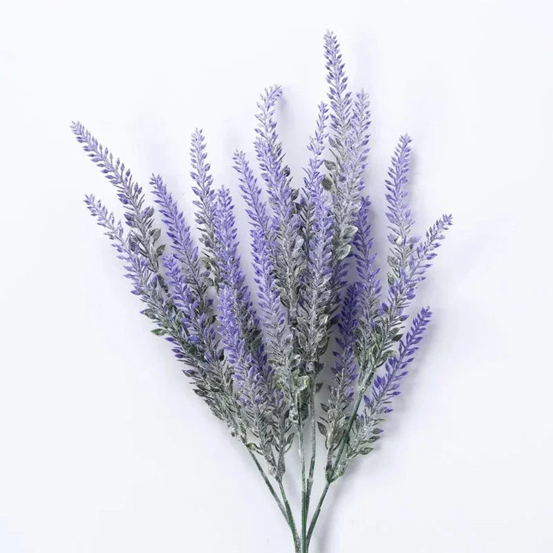 Artificial Purple Lavender Flowers – Fake Lavender Stems