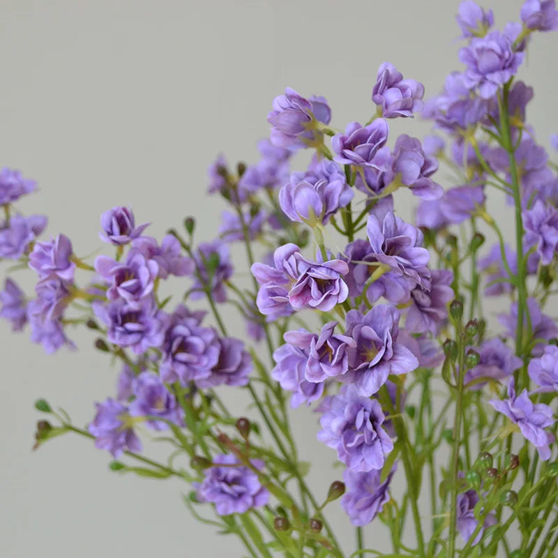 Bulk Real Touch Delphinium Flowers – Latex Silk (5PCS)