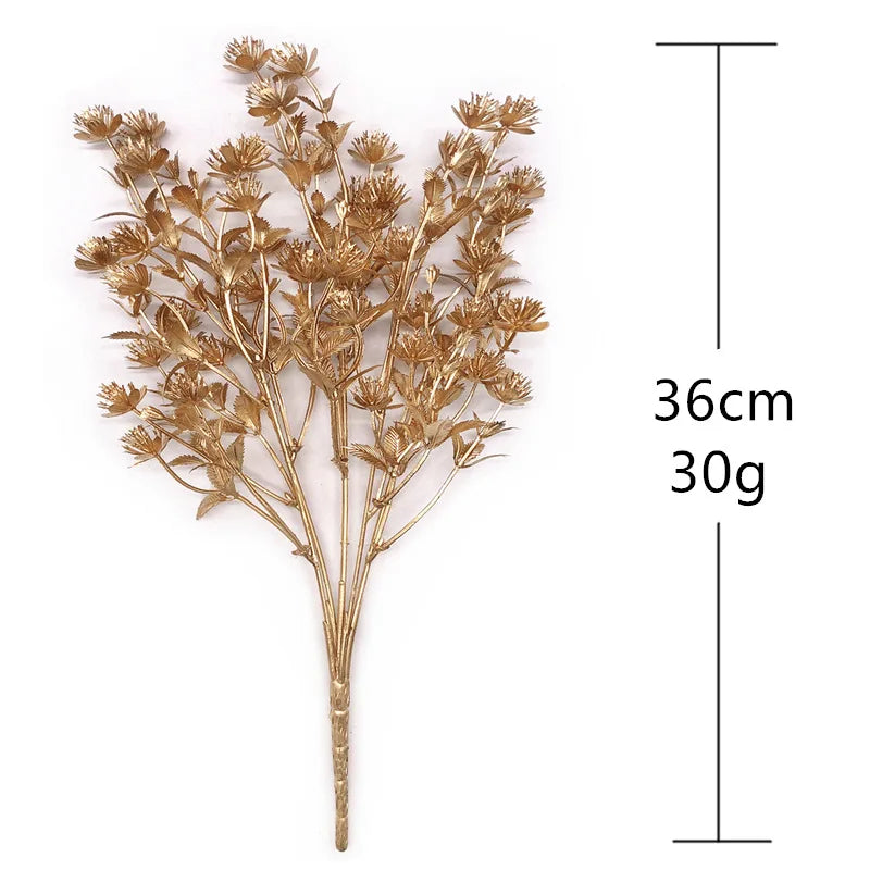 Gold Artificial Flowers Bouquet Bulk – Artificial Flowers