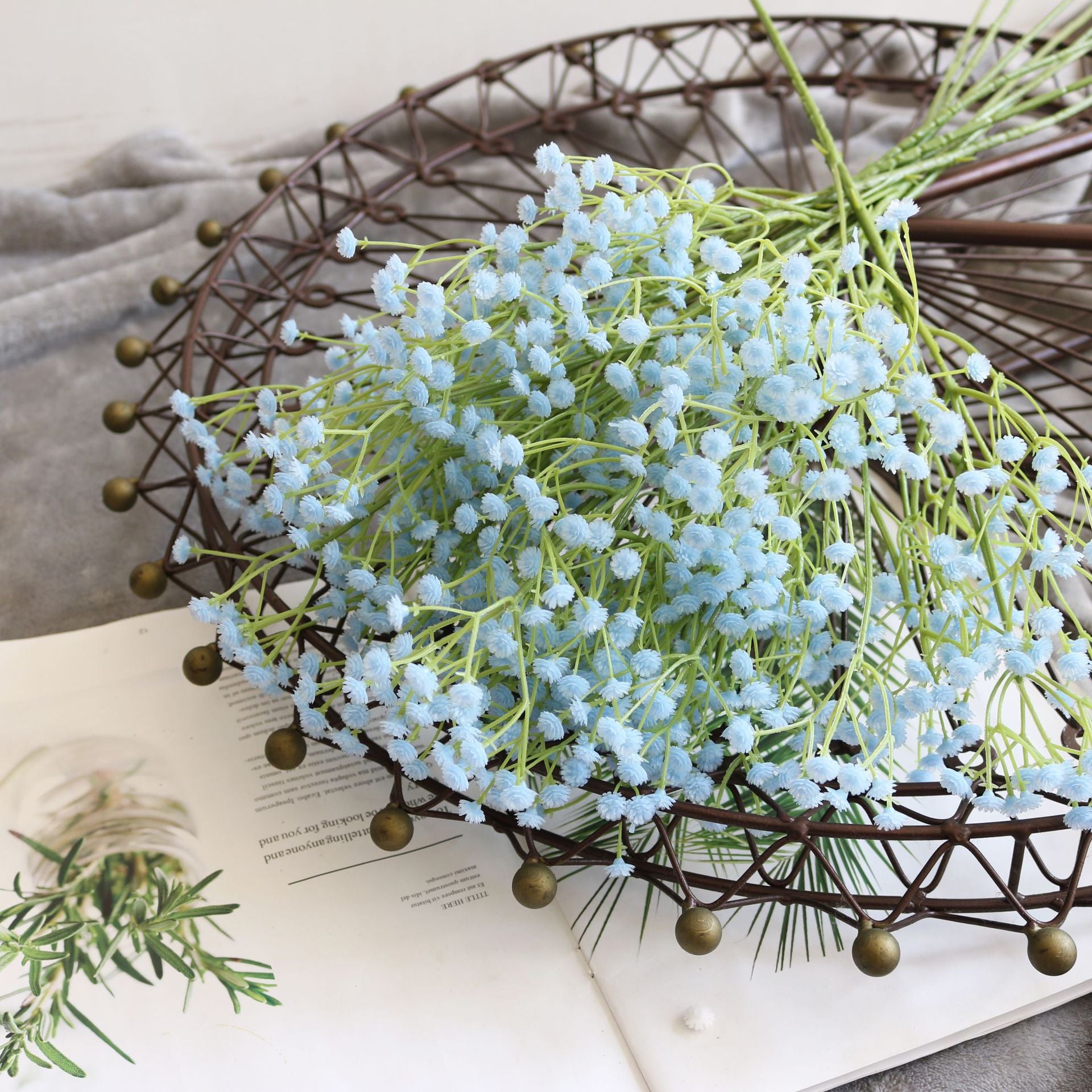 Artificial Baby’s Breath Bouquet 108 Head – Silk Gypsophila