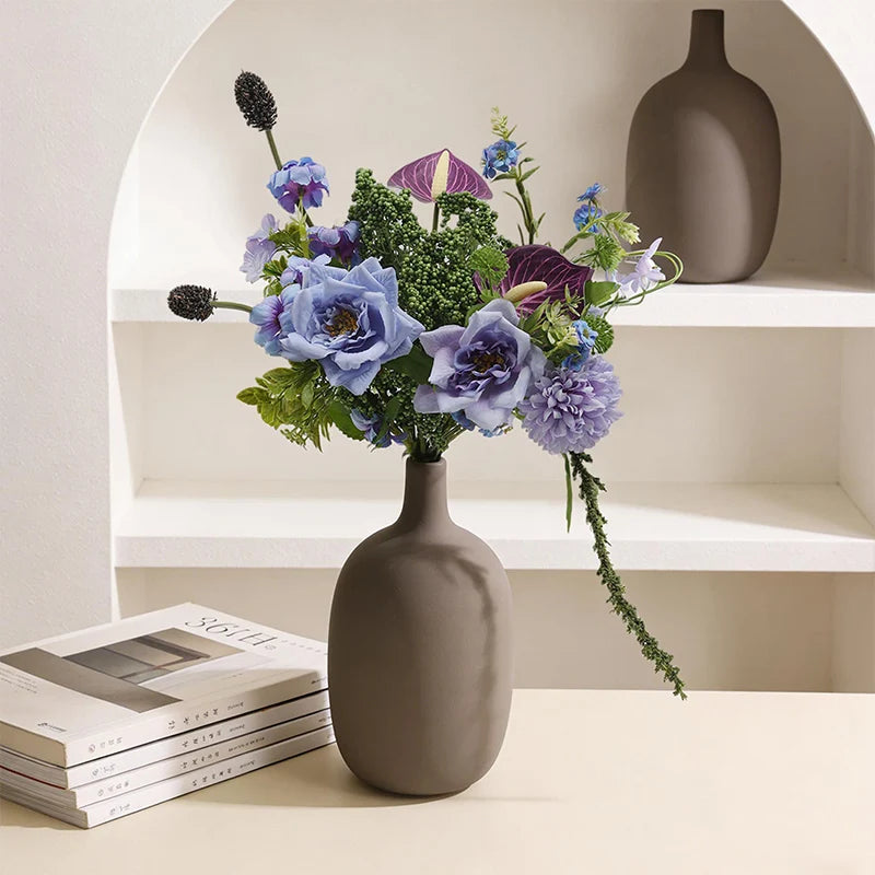 Artificial Lavender Bouquet Purple – Realistic Fake Lavender Flowers