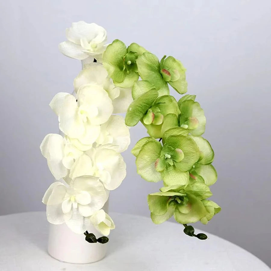 Artificial Butterfly Orchid Flower Branch – Silk