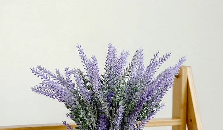 Artificial Purple Lavender Flowers – Fake Lavender Stems