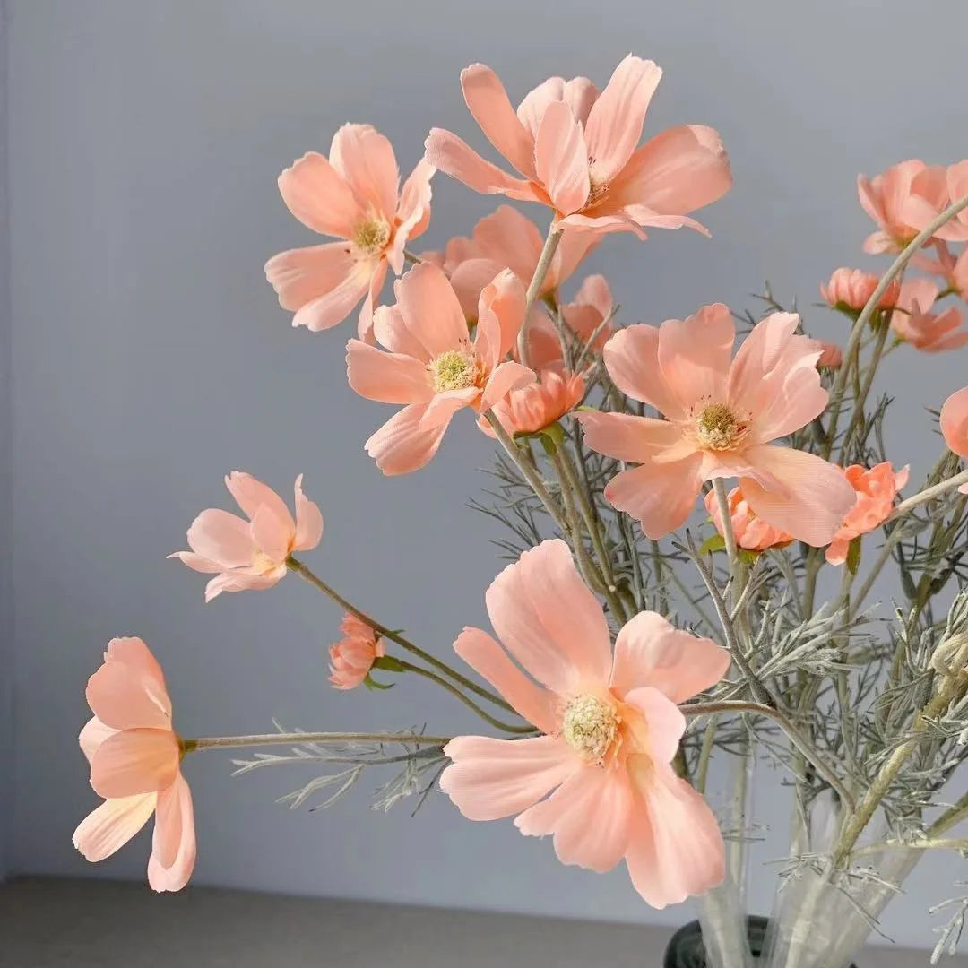 Artificial Chamomile Daisy Flowers Bulk 60cm – Silk Fake Gerbera Stem