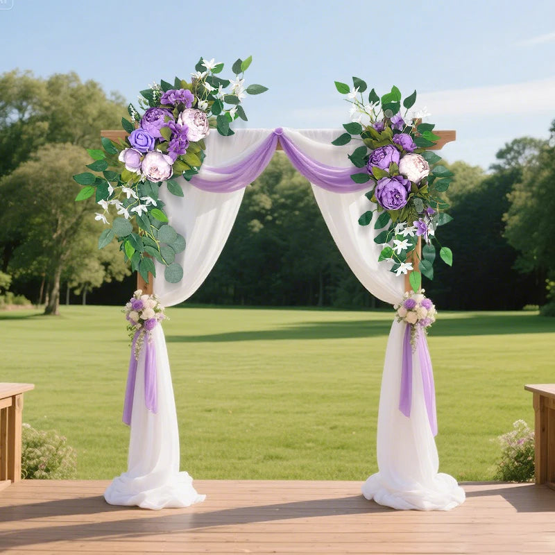 Wedding Arch Flower Kit Bulk – Artificial Flowers for Wedding Sign