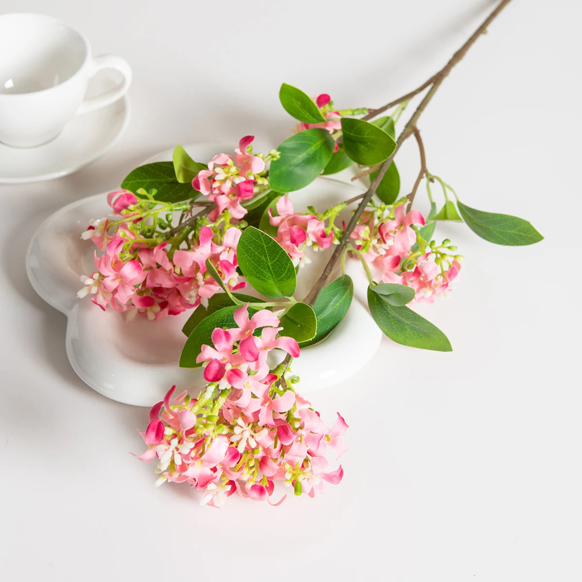 Artificial Lilac Silk Flower Branch