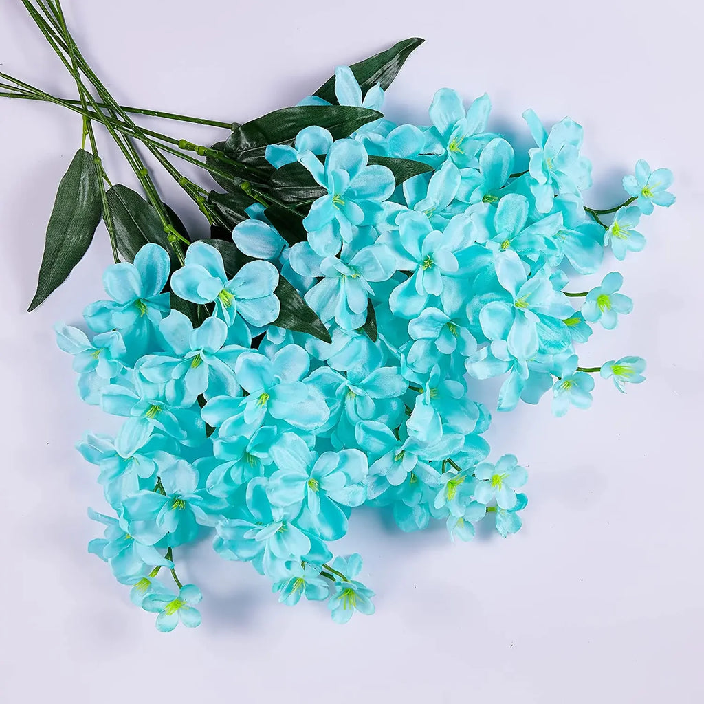 10PCS Artificial Orchid Stems Bulk – Butterfly Orchid Long Stem Faux Flowers